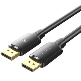 Vention Cable DisplayPort Macho a Macho 4K 1m Negro